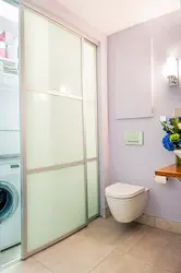 Bath partition from toilet photo