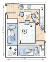 Bedroom Interior Plan