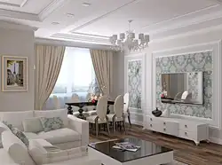 Neoclassical living room real photos