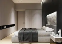 Minimalist yataq otağı interyeri