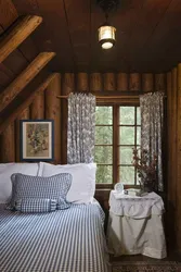 Дизайн спальни в деревне
