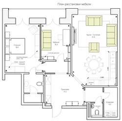 Kitchen Living Room Layout Design Project
