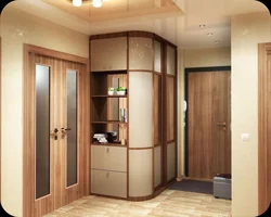 Hallway cabinet layout photo