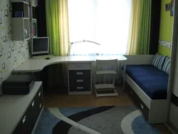 Дизайн спальни школьника