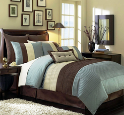What Colors Goes With Brown In A Bedroom Interior Photo