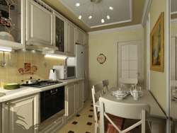 Kitchens in standard apartments design