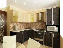 Kitchens in standard apartments design