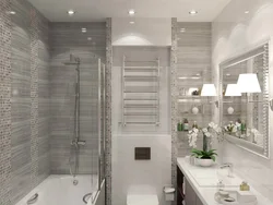 Design of a small bathroom in a panel house