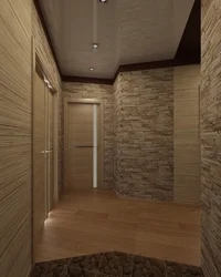 Фото ламинат на стене в квартире коридор