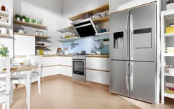 Холодильник Сайтбайсайт В Интерьере Кухни