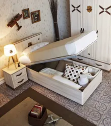 Дизайн Спальни С Односпальней Кроватью