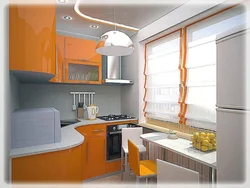 Kitchen design 7 m photo Khrushchev