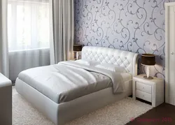Якія шпалеры лепш абраць для маленькай спальні фота дызайн