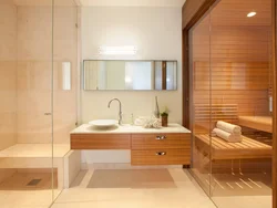 Дизайн баня и ванна в одном