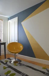 Дизайн покраски стен водоэмульсионной краской в гостиной фото
