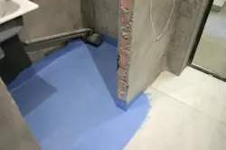 Bathroom waterproofing photo