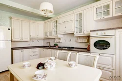 Ivory color photo kitchen