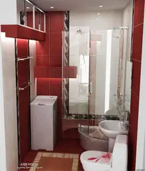 Bath and toilet combined design photo panel house