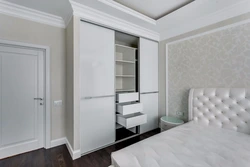 Interior design wardrobes in the bedroom