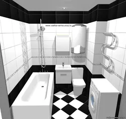 Планировка ванной дизайн проект