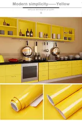 Self-adhesive film for kitchen photo