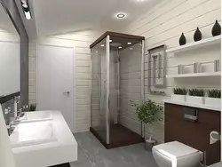Ванная комната и туалет в доме фото