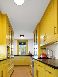 What Colors Does Yellow Go With In The Kitchen Interior?