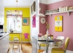 What Colors Does Yellow Go With In The Kitchen Interior?