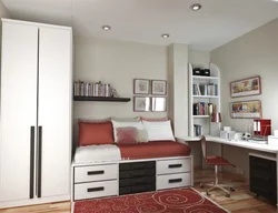 Дизайн мебели для спальни подросткам