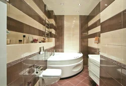 Photo Of A Beige-Brown Bath