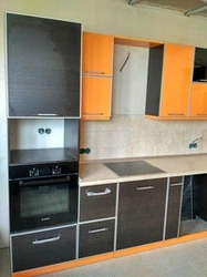 Kitchen facades in aluminum profile photo