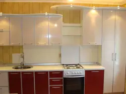 Фасады кухні ў алюмініевым профілі фота
