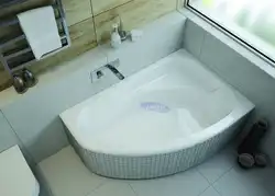 Bathroom With Triangular Bathtub Photo