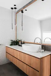 Bathroom Design White With Wood