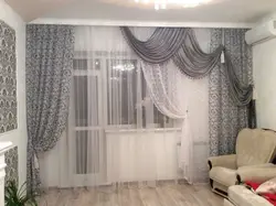 Современные шторы в зал квартиры фото
