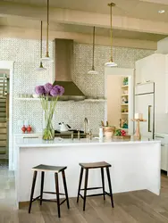 Kitchen interior design only wall photo