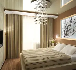 Дизайн спальни 16 м с балконом