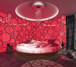 Cool bedroom interior