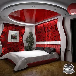 Cool bedroom interior