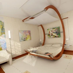 Cool bedroom interior