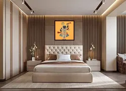 Modern bedroom wall design