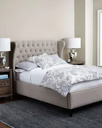 Белая Кровать В Спальне Фото