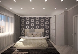 Panel ev dizaynında yataq otaqları