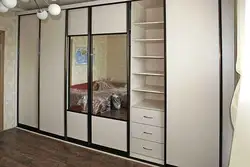 3 meter sliding wardrobe in the living room photo