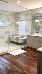 Үйдің интерьер дизайнындағы ванна