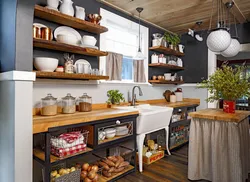 Open kitchen home design