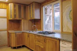 Oak Kitchen In The Interior