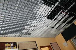 Фото потолка грильято в квартире