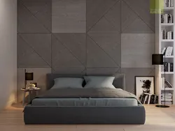 Gypsum Panels In The Bedroom Interior