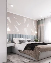 Bedroom design in modern style inexpensive
